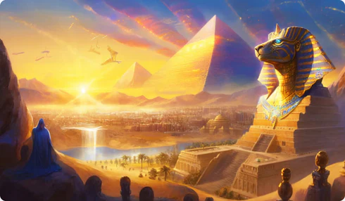 YGO inspired collection artwork from Your Playmat